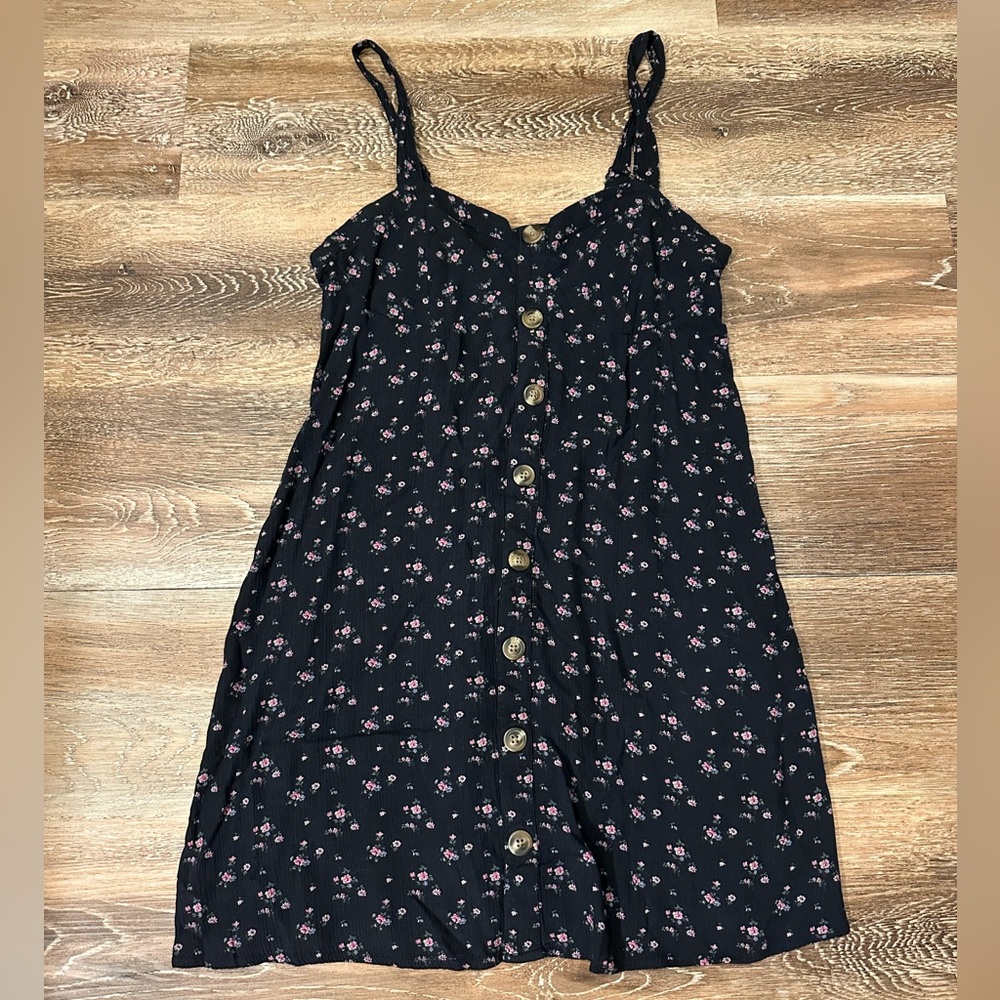 American Eagle Outfitters Buttoned Mini Sundress